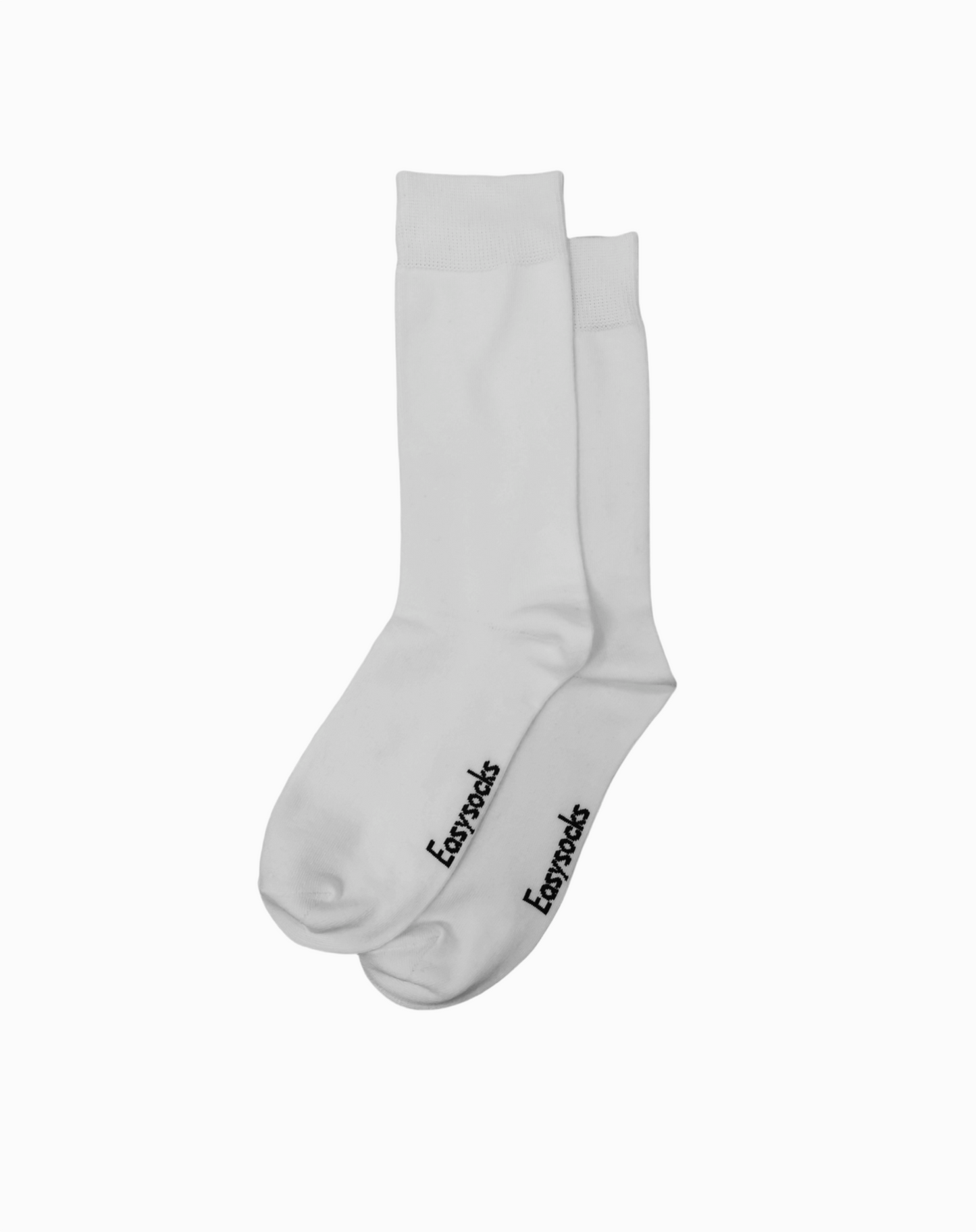 EasySocks White Crew