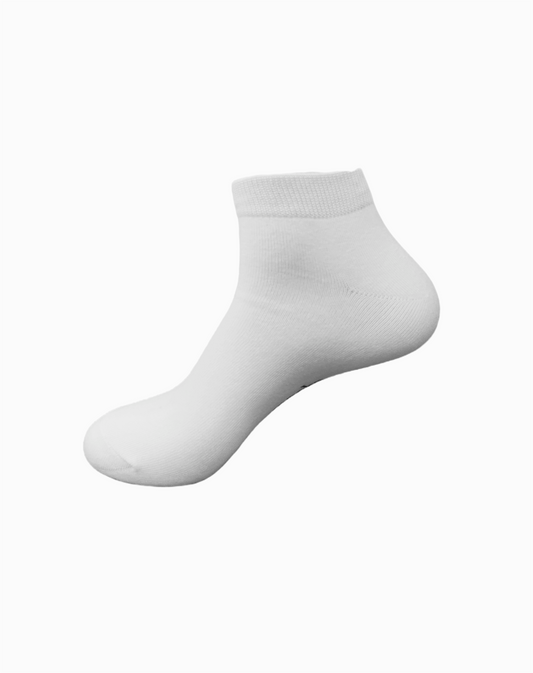 EasySocks White Ankle