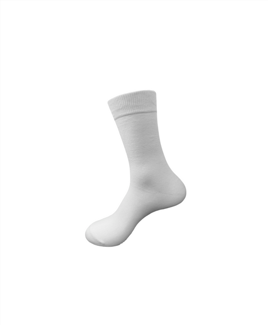 EasySocks White Crew
